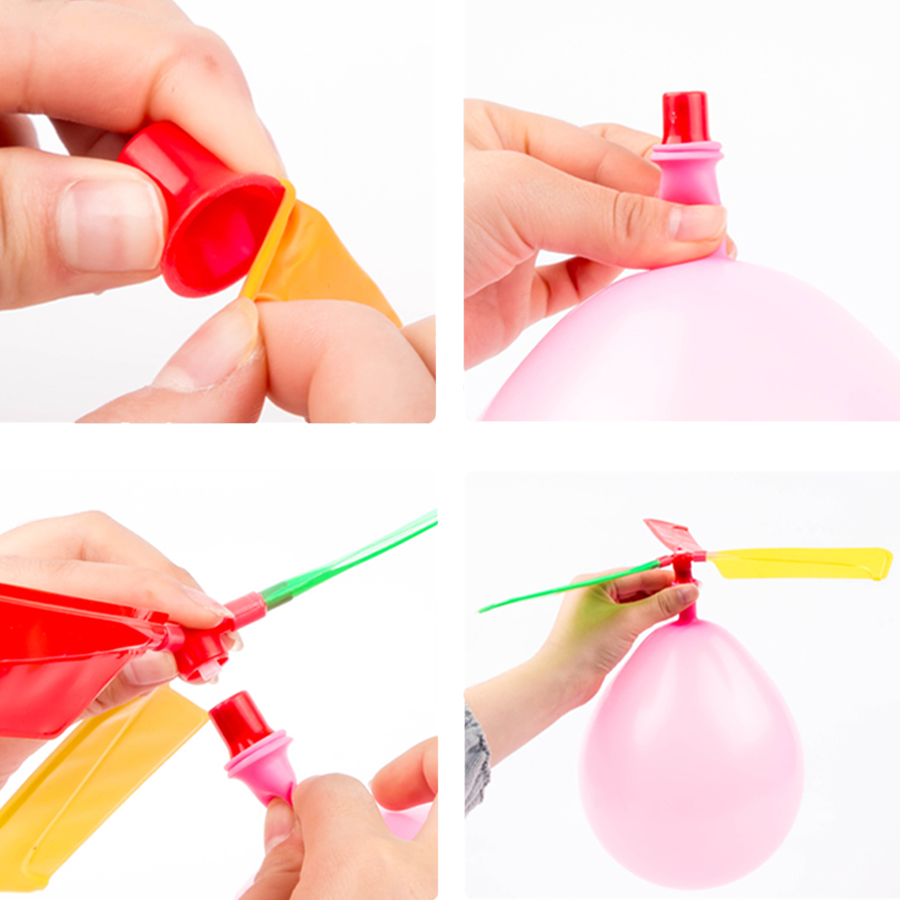 3/6/9sets Balloon Propeller He - đánh giá và giá Science Toy
