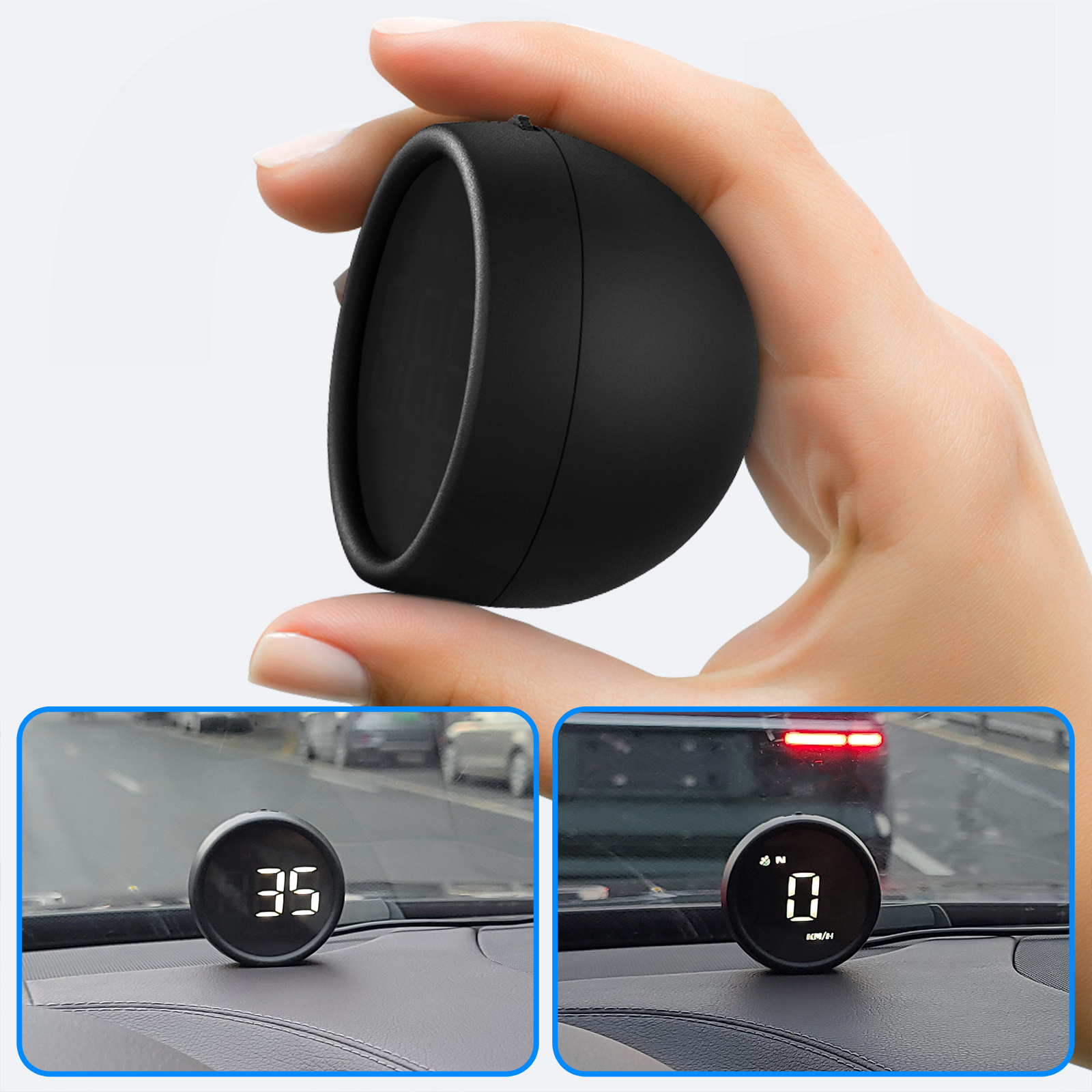 G1 GPS HUD & B1 OBD2 On-board  - đánh giá và giá Anemometer Wind Speed