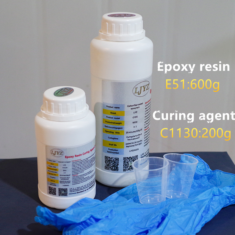 Carbon fiber resin epoxy E51 3 - đánh giá và giá Crystal Growing Kit