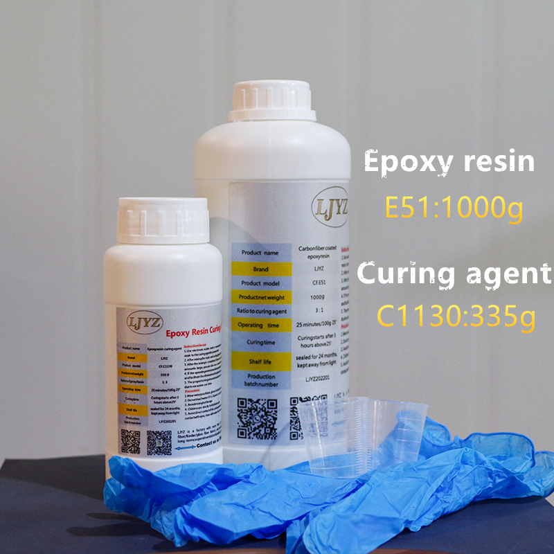 Carbon fiber resin epoxy E51 3 - đánh giá và giá Crystal Growing Kit