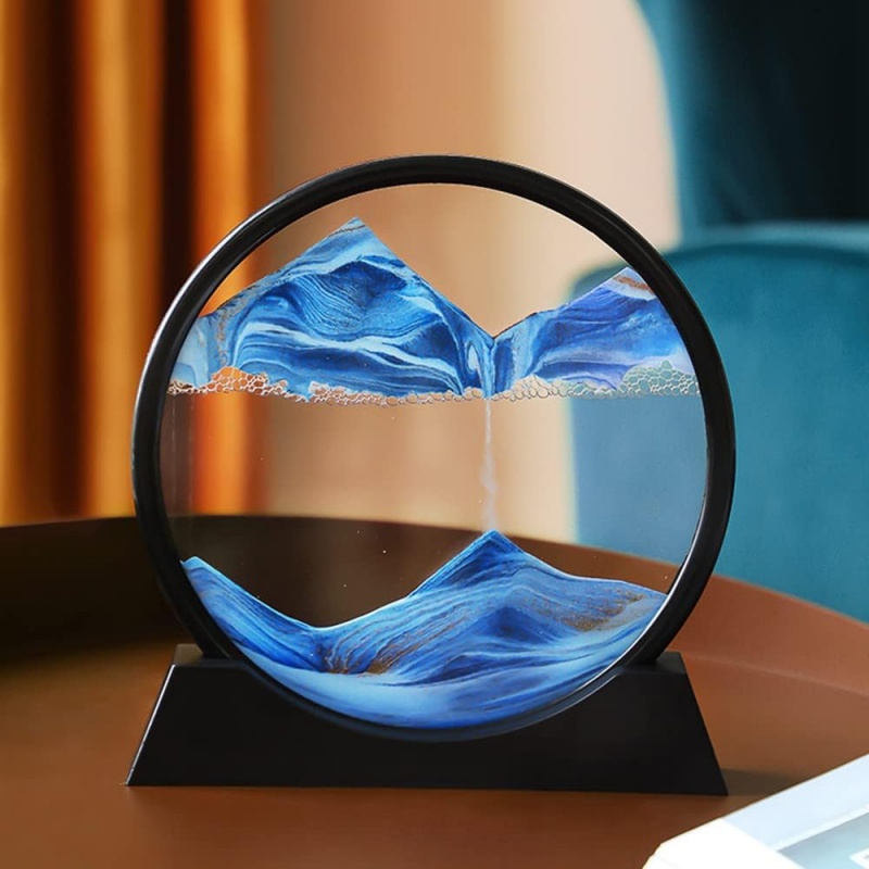 3D Hourglass Quicksand Moving  - đánh giá và giá Newton Cradle Large