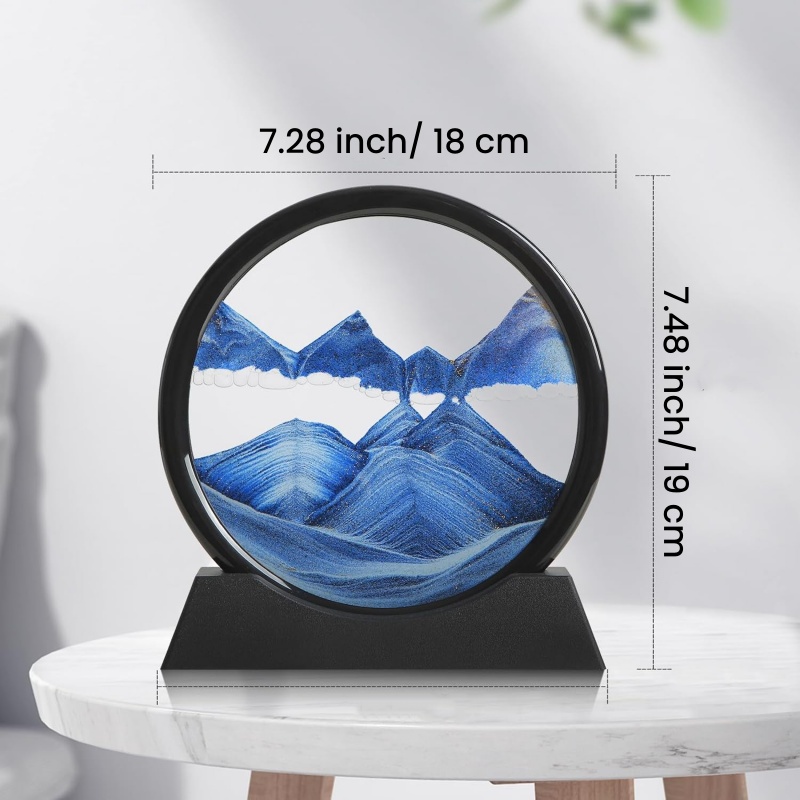 3D Hourglass Quicksand Moving  - đánh giá và giá Newton Cradle Large