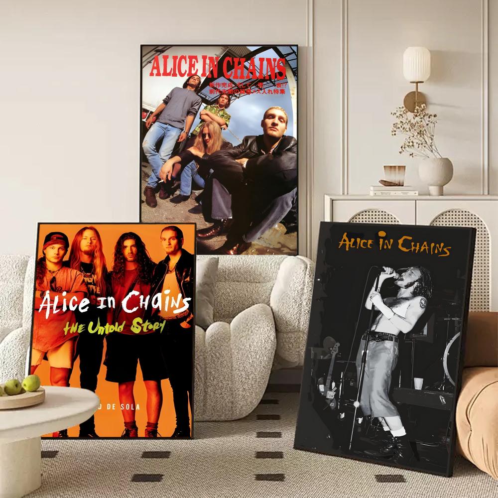 A-Alice in Chains Band Poster  - đánh giá và giá Star Map Poster