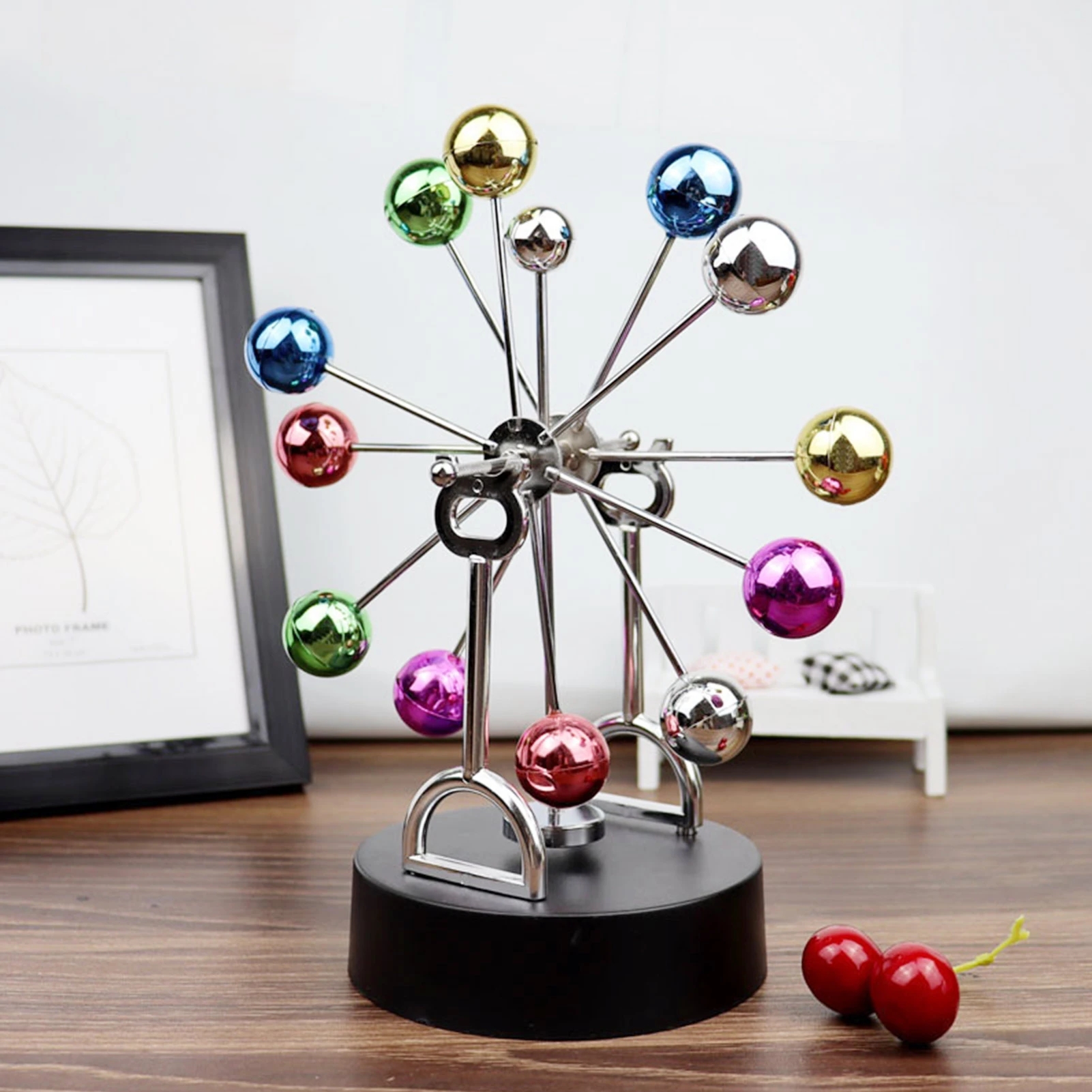 Creative Rotating Ferris Wheel - đánh giá và giá Newton Cradle Large