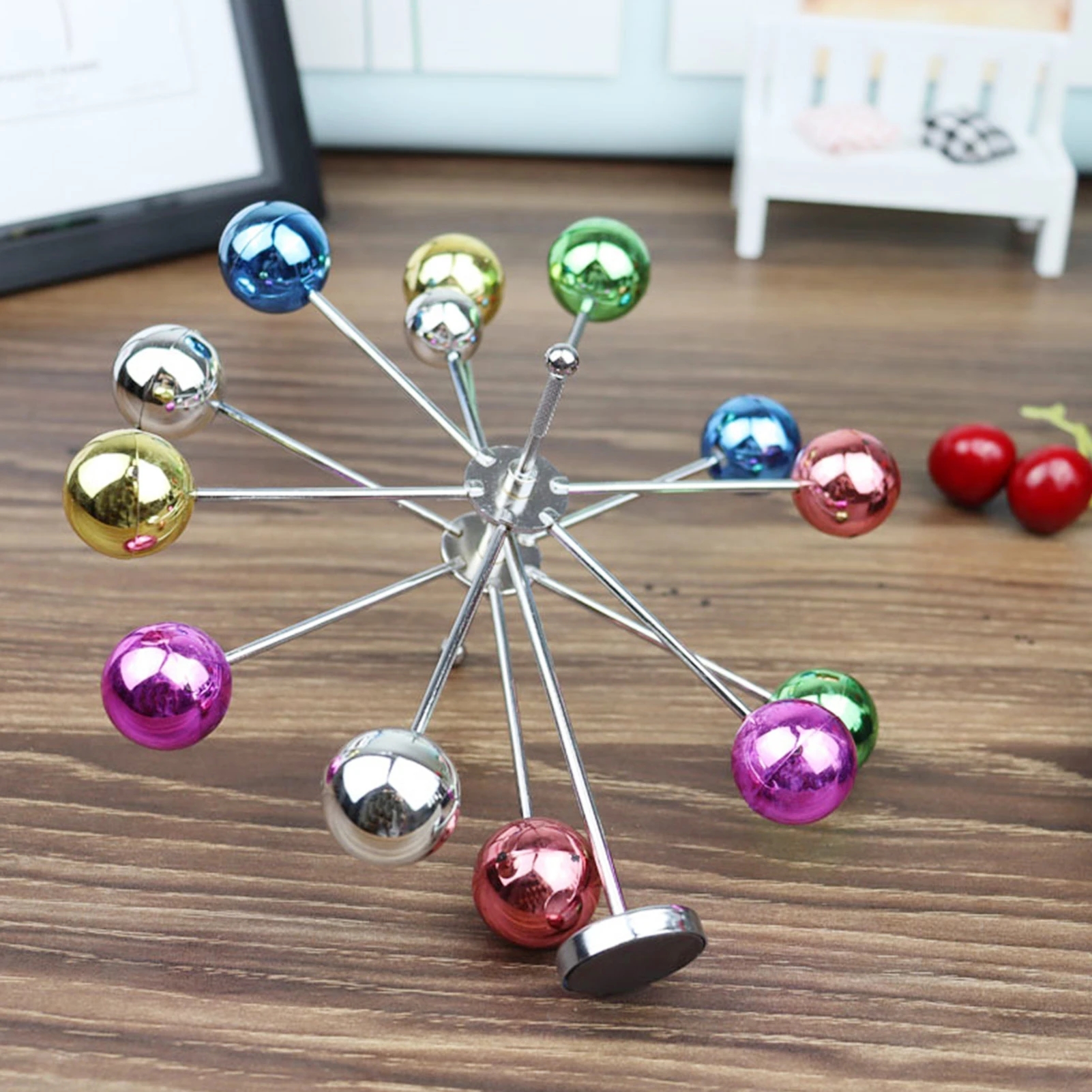 Creative Rotating Ferris Wheel - đánh giá và giá Newton Cradle Large