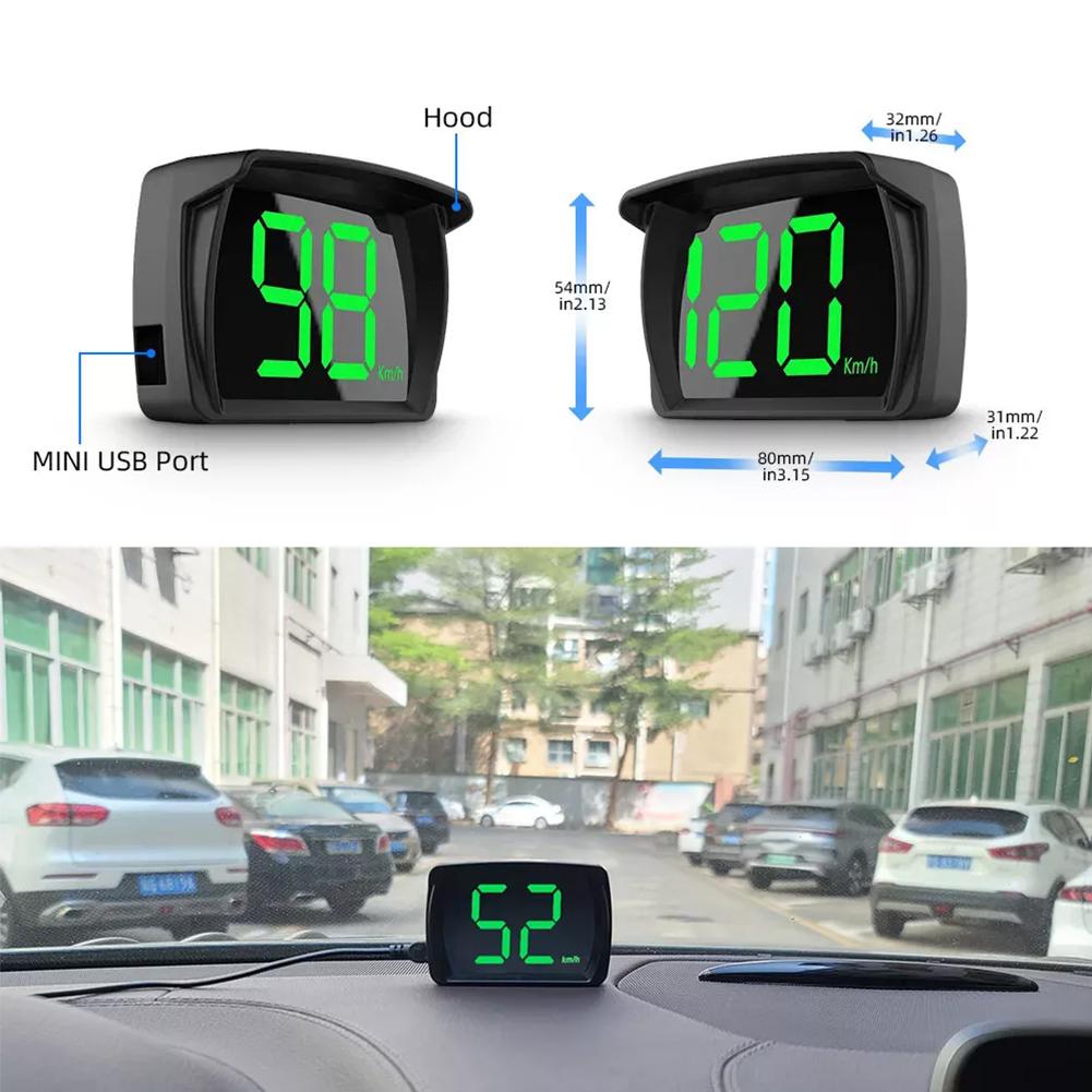 Car GPS Head Up Display Digita - đánh giá và giá Anemometer Wind Speed