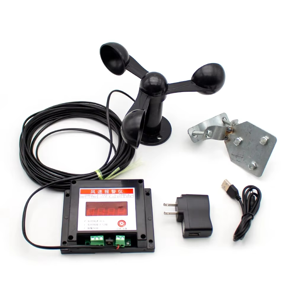 Tower Crane Wind Speed Sensor  - đánh giá và giá Anemometer Wind Speed