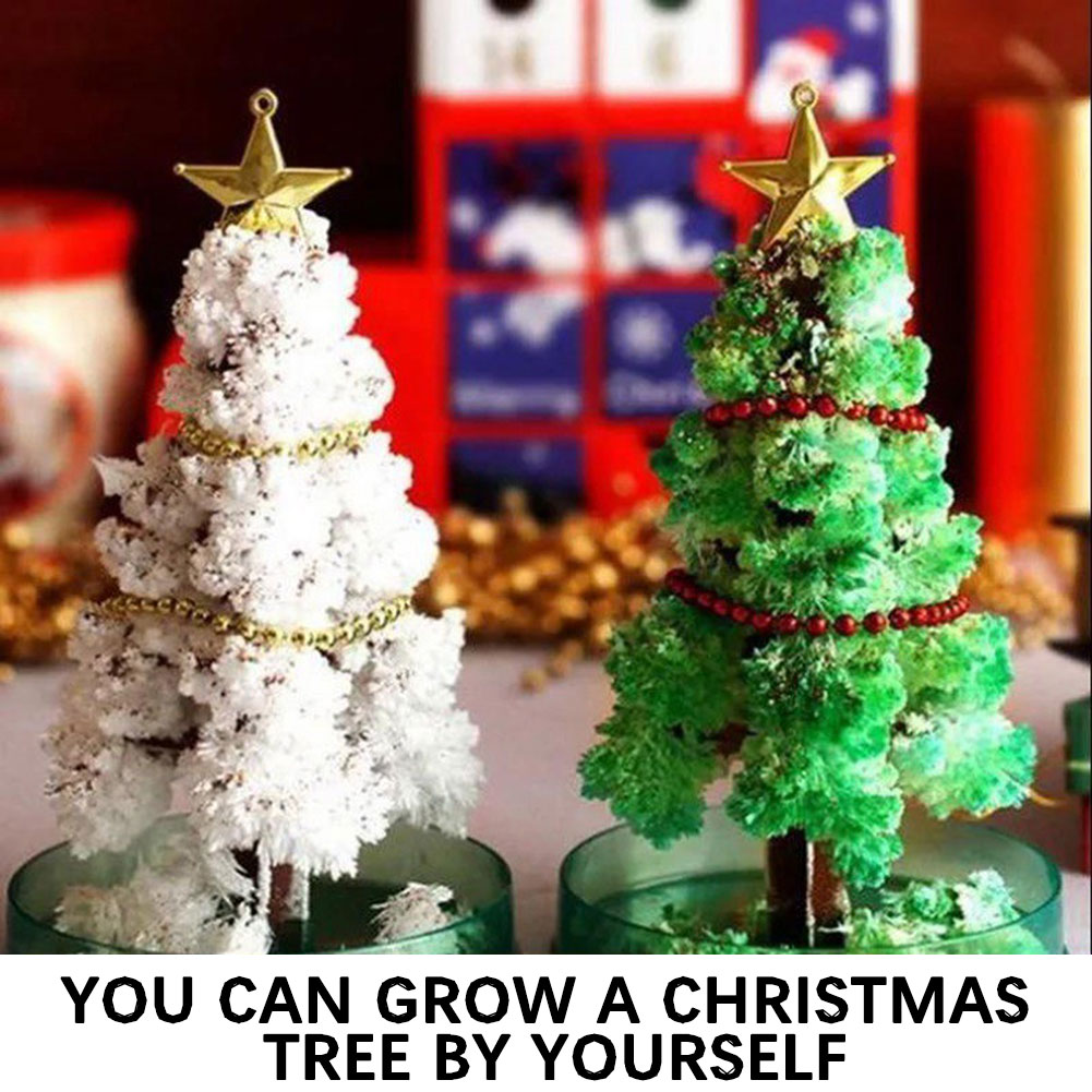 Magics Growing Xmas Tree Kit F - đánh giá và giá Crystal Growing Kit