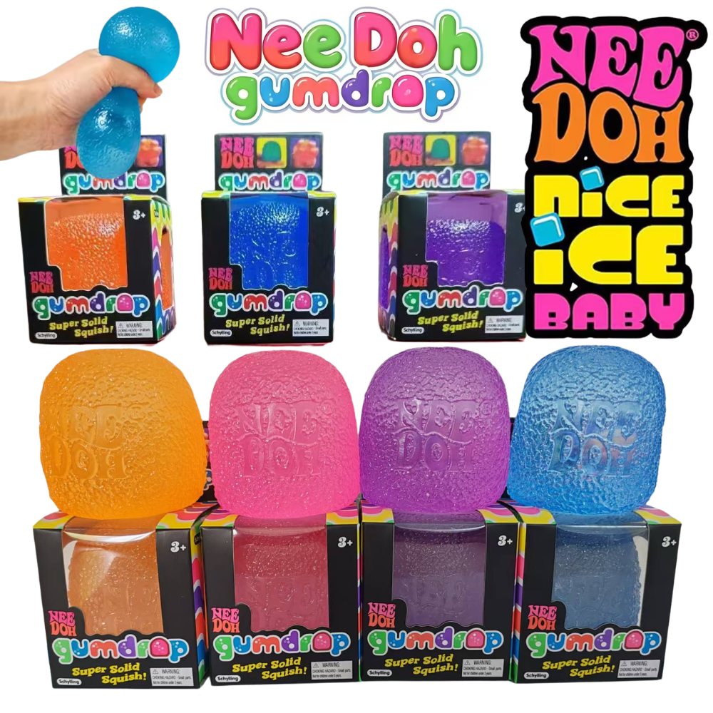 Schylling Mini Candy NeeDoh Gu - đánh giá và giá Crystal Growing Kit