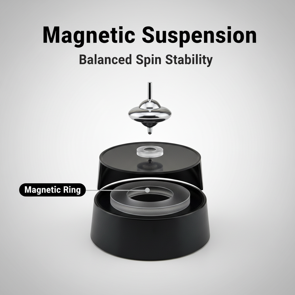 Inception Magnetic Self Spinni - đánh giá và giá Newton Cradle Large