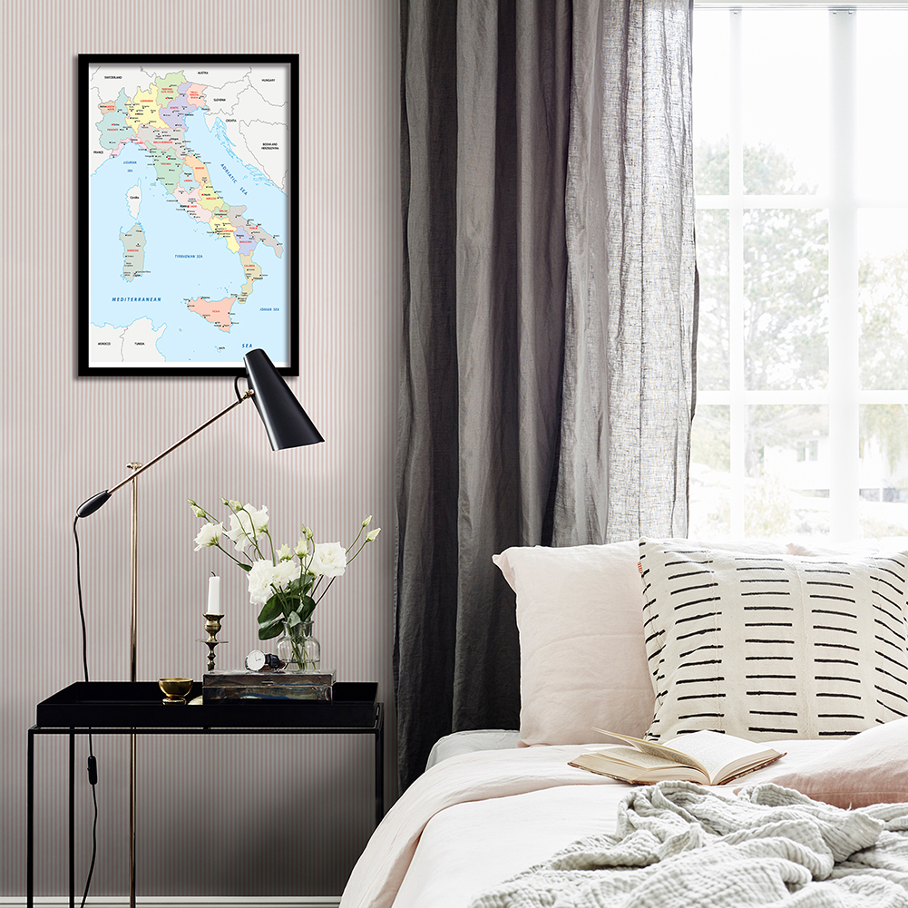 42*59cm In Italian Political M - đánh giá và giá Star Map Poster