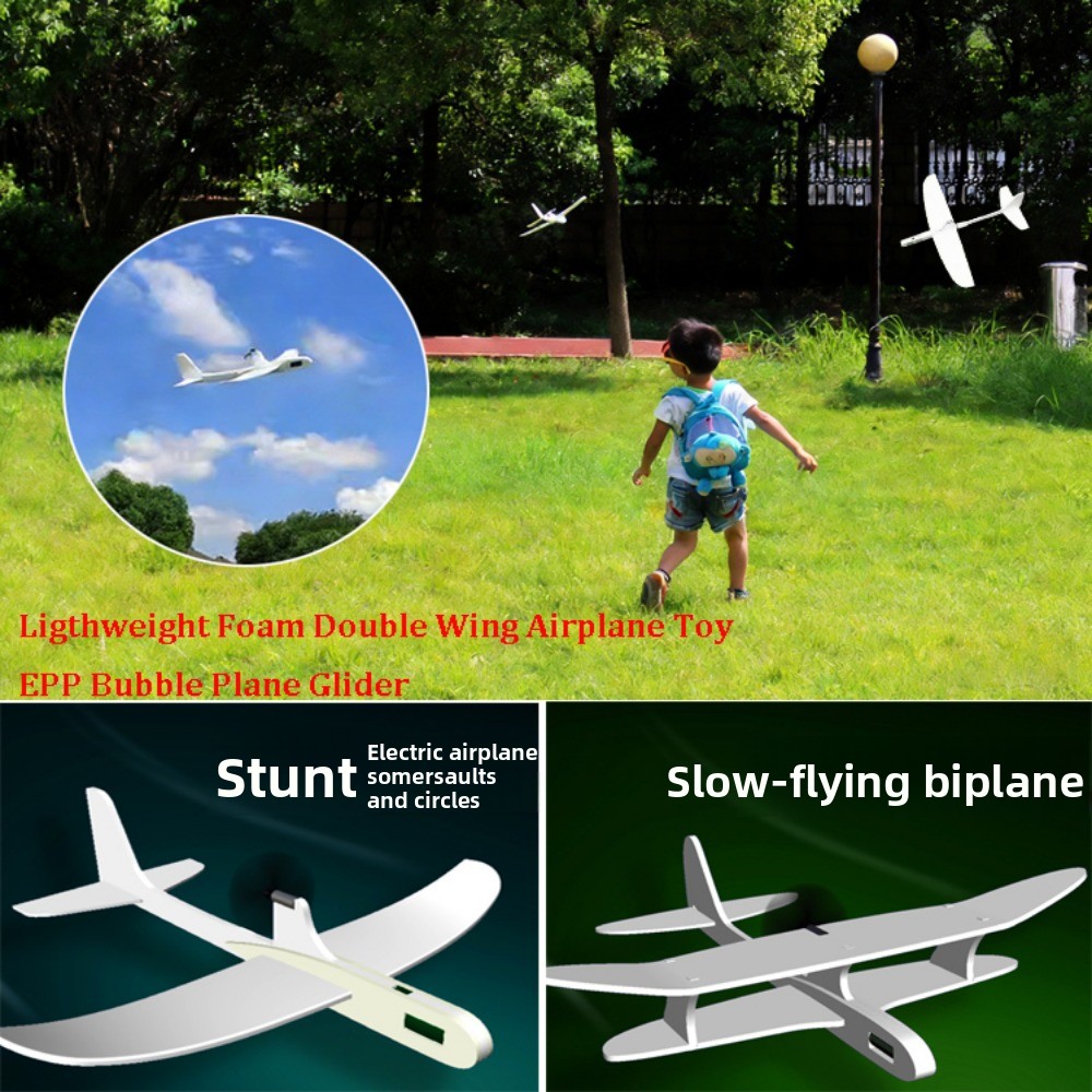 PP Foam Double Wing Airplane L - đánh giá và giá Science Toy