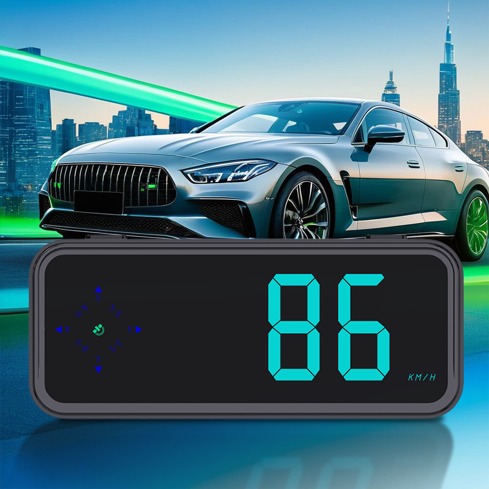 GPS Digital Speedometer Car He - đánh giá và giá Anemometer Wind Speed