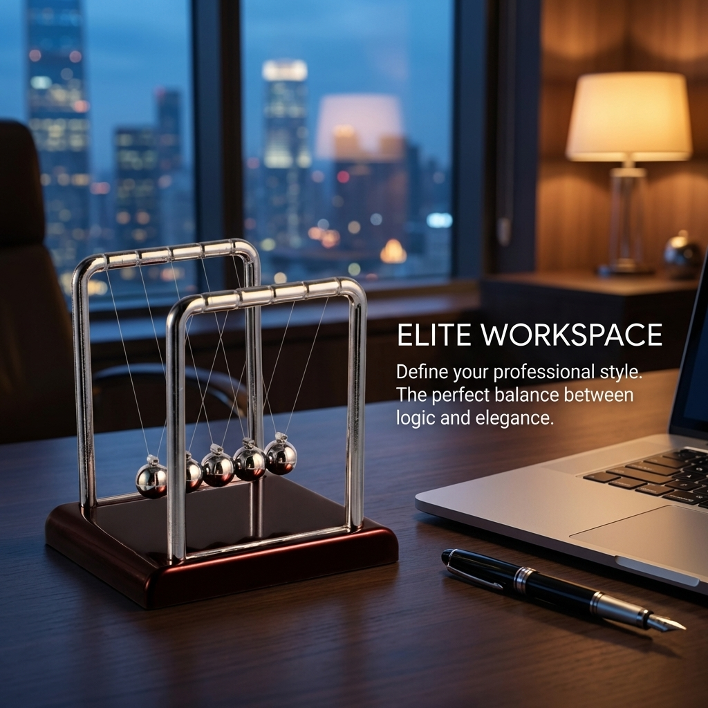 Newton Cradle Balance Pendulum - đánh giá và giá Newton Cradle Large