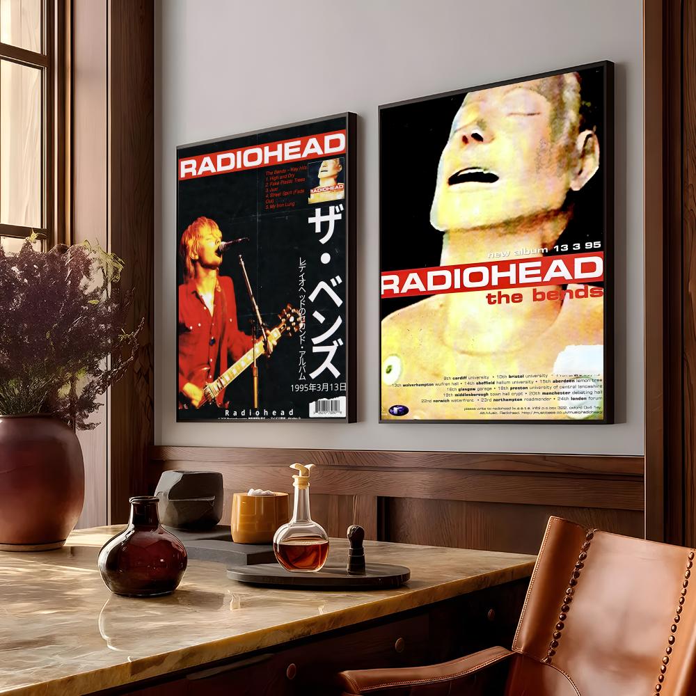 Rock Band Characters Radiohead - đánh giá và giá Star Map Poster